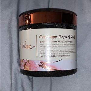 Brand new Relax Champagne Charcoal Scrub.